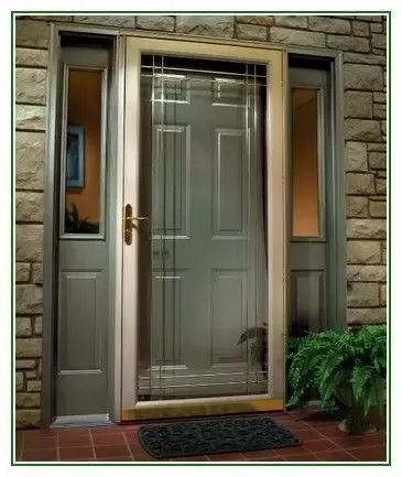 Aluminium doors