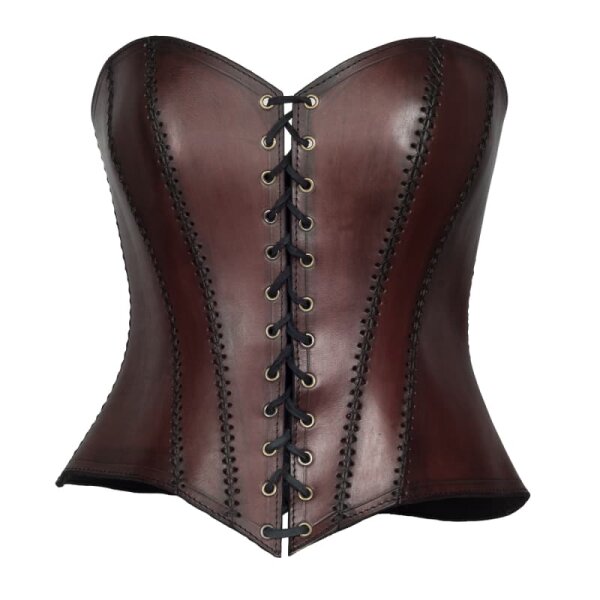 Leather corset